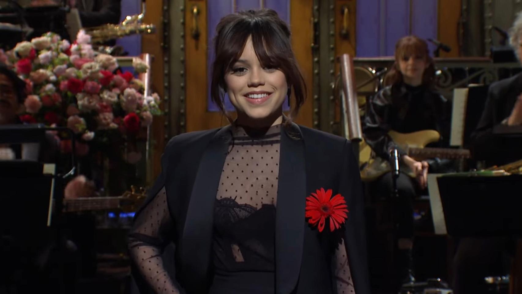 Los mejores sketches de Jenna Ortega en el 'Saturday Night Live'