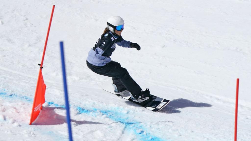 Irati Idiakez durante los Mundiales de Para Snow de 2023 en La Molina