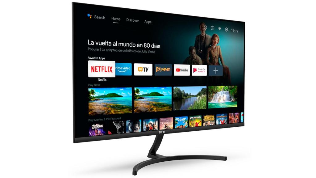 El Smart Monitor de SPC viene con Android TV integrado