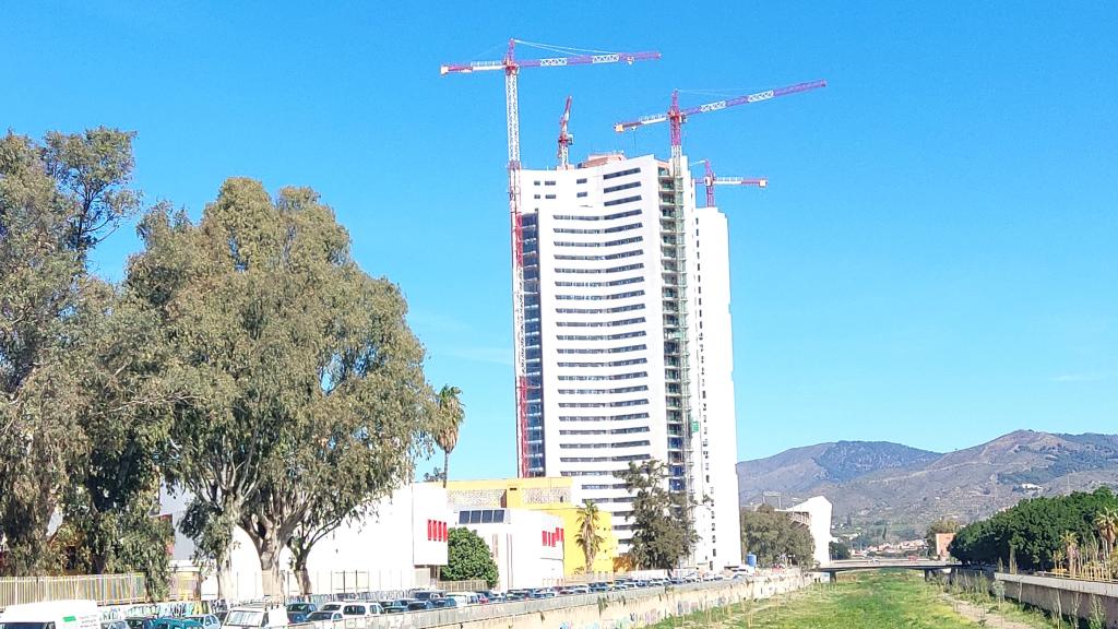 Imagen de las torres de 30 plantas de Martiricos, en Málaga.