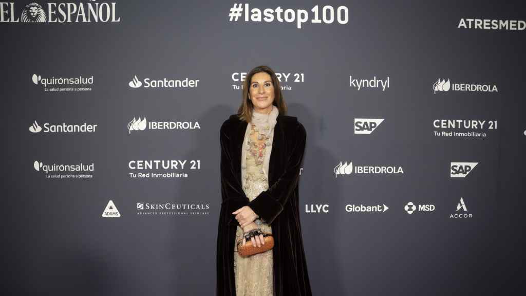 Pilar García de la Granja en el photocall de 'Las Top 100'