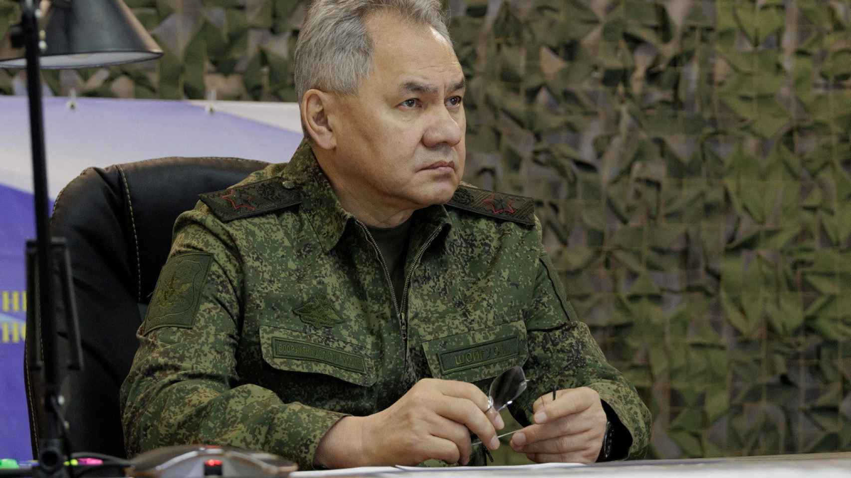 El ministro de Defensa de Rusia Serguéi Shoigú.