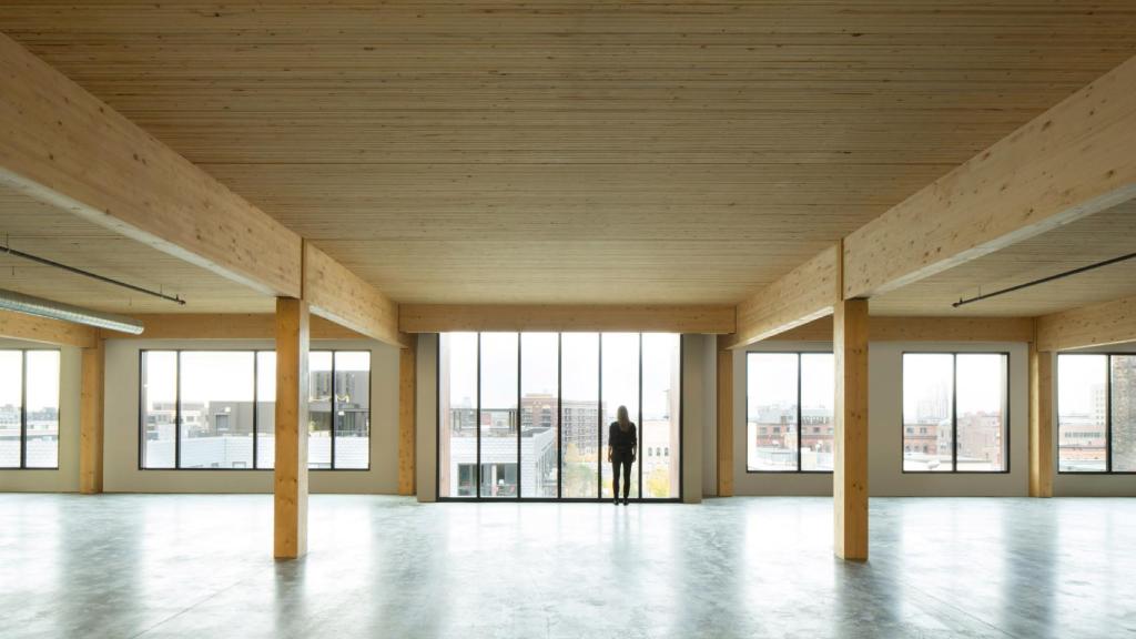 Interior del edificio T3, en Minneapolis (EEUU)