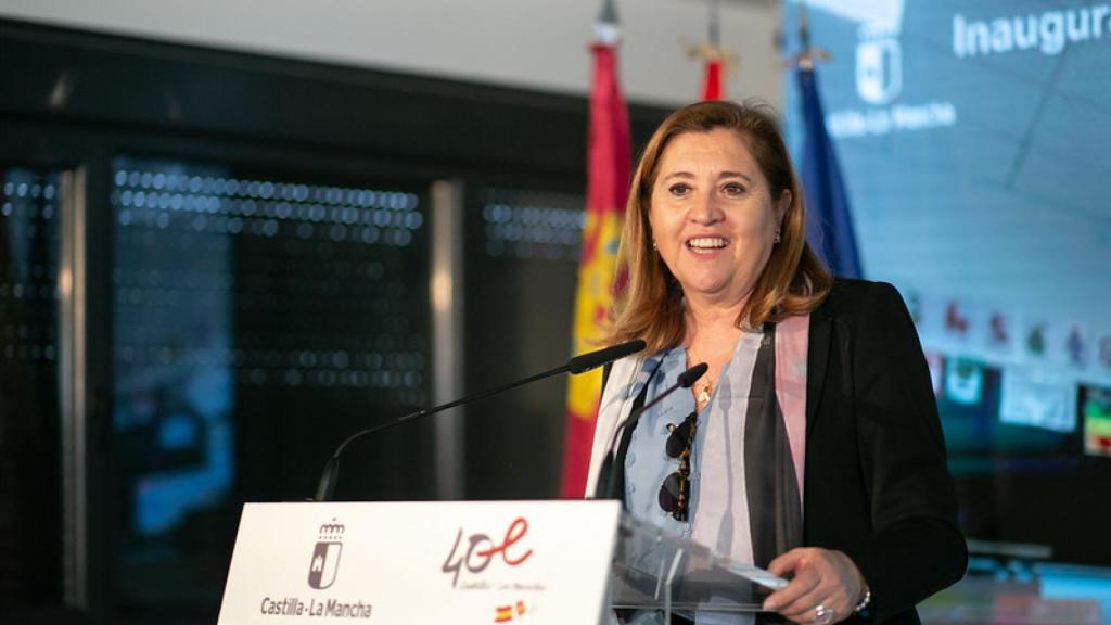 Rosa Ana Rodríguez, consejera de Educación, Cultura y Deporte de Castilla-La Mancha.