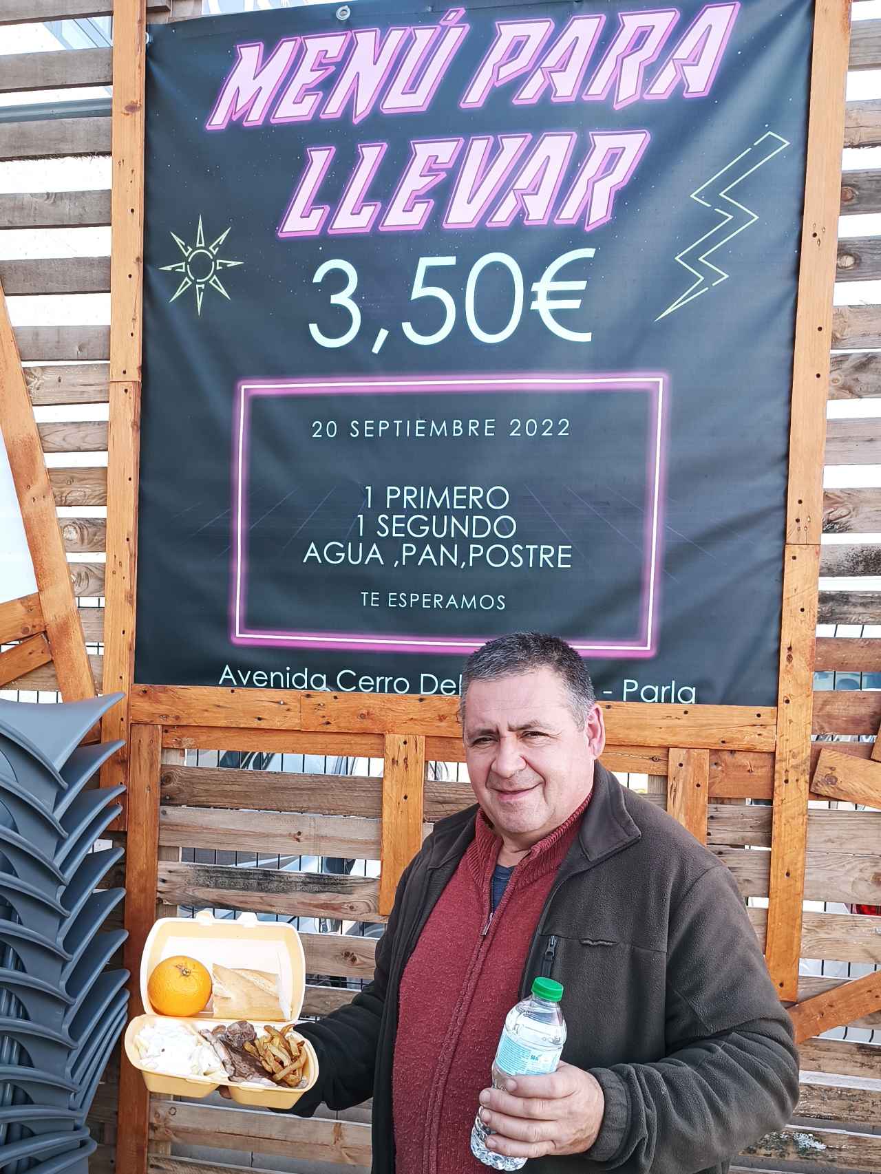 Carlos Moreno, el hostelero detrás de la idea de vender menús del día a 3,50 euros.
