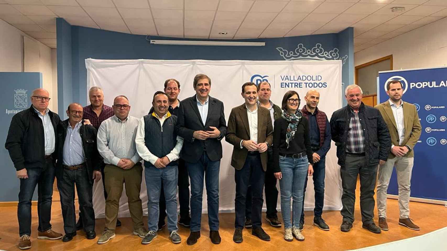Presentación candidatos del Partido Popular de Valladolid