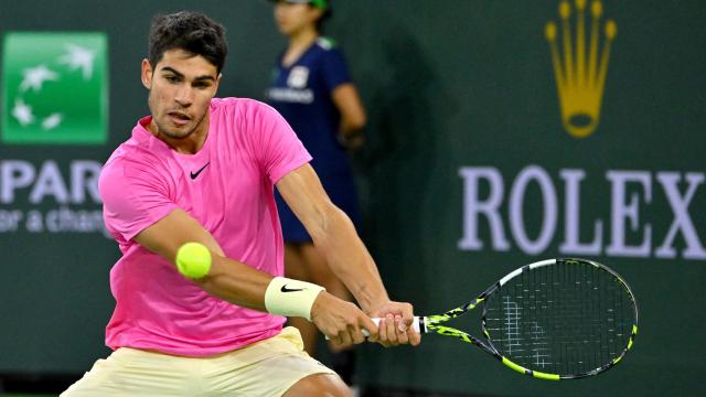 Carlos Alcaraz, en Indian Wells