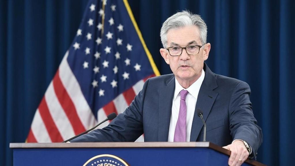 El presidente de la Reserva Federal de Estados Unidos, Jerome Powell