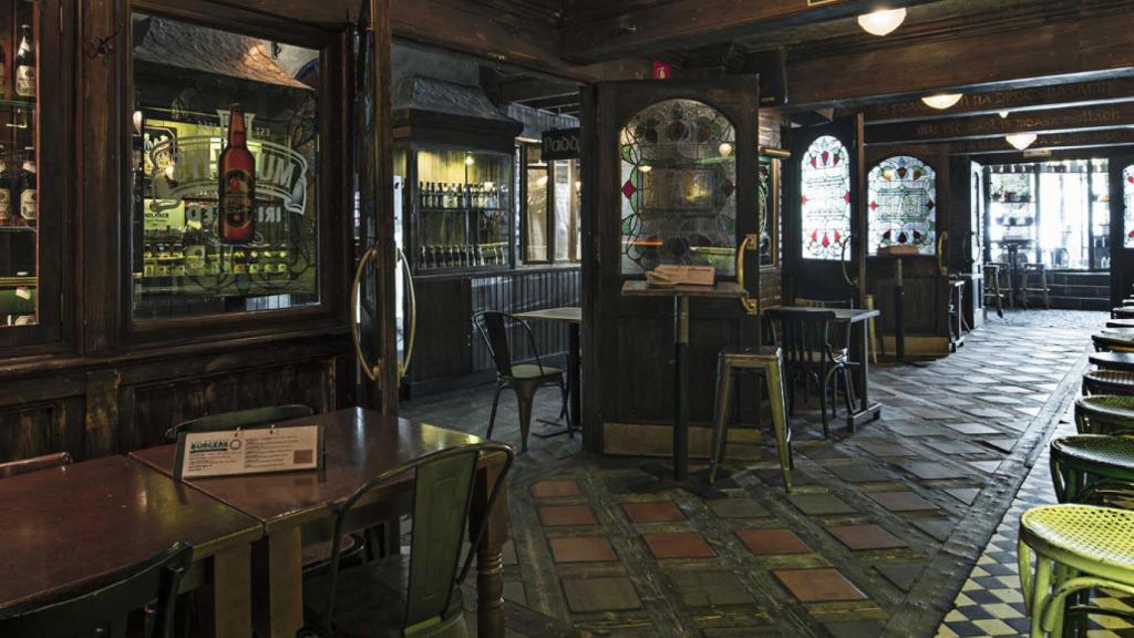 Restaurante y pub The Irish Rover en Madrid.