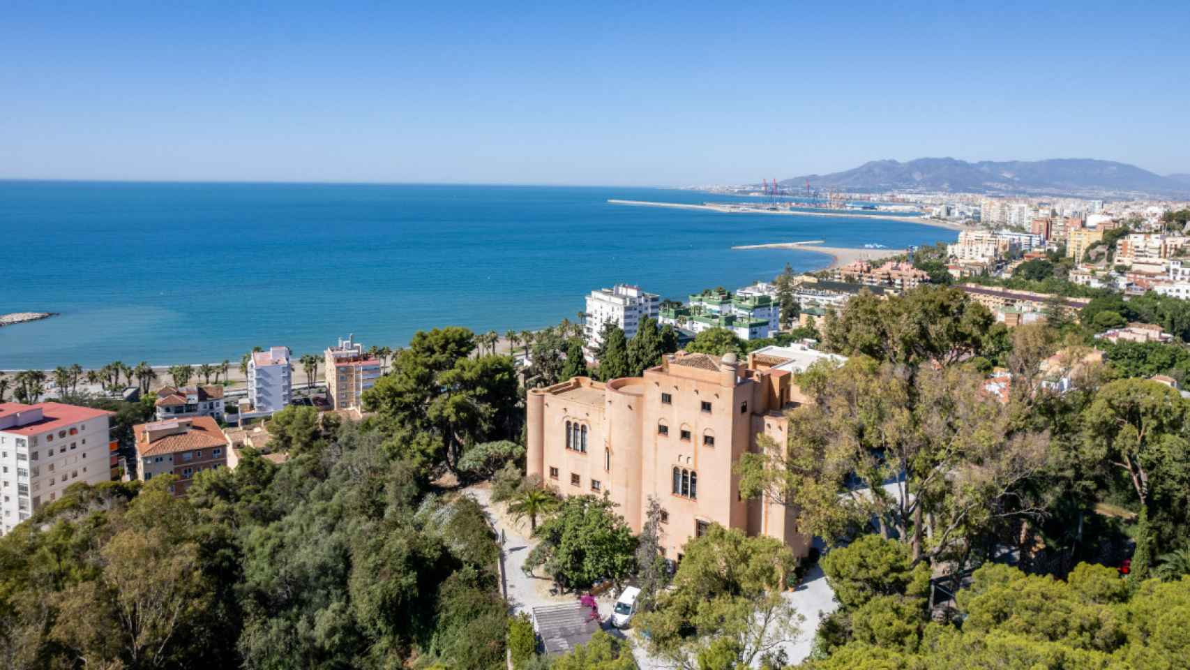 Imagen del Hotel Castillo Santa Catalina de Málaga.