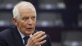 El  alto representante de la Unión Europea para Asuntos Exteriores, Josep Borrell, este martes en Estrasburgo.