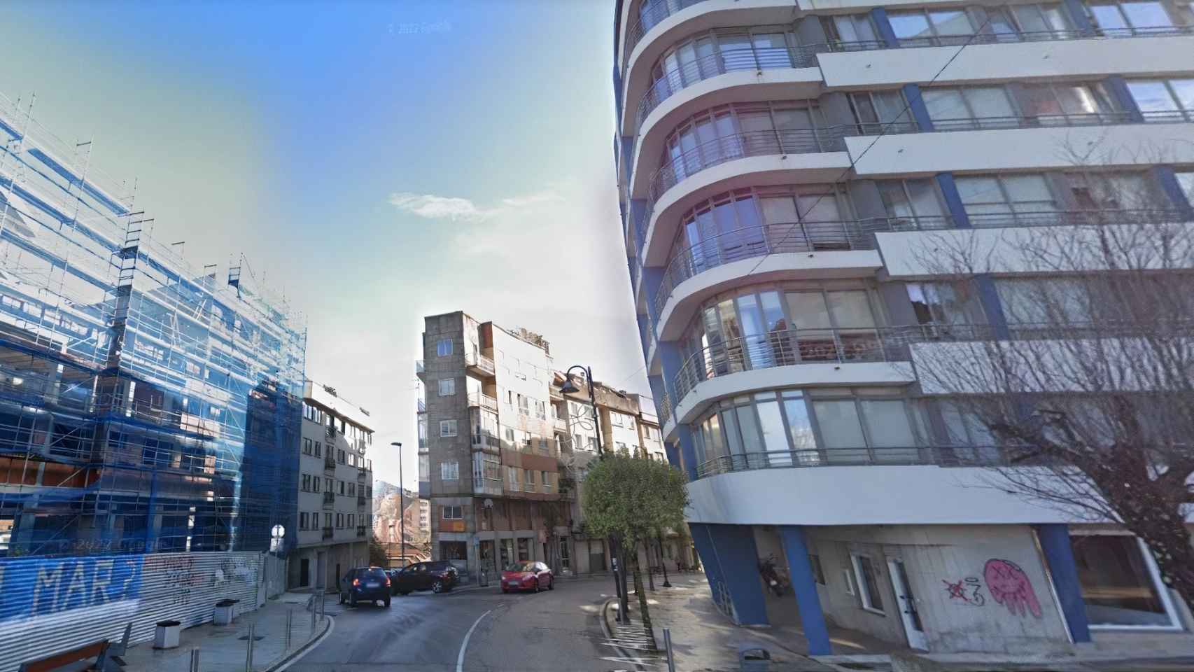 Calle Tomás Alonso, en Vigo.