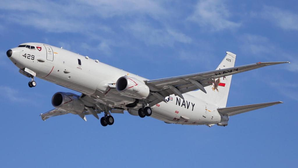 Avión P-8 Poseidon.