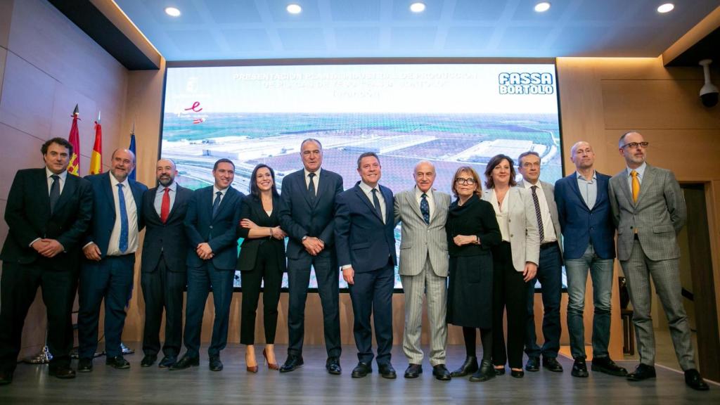 Presentación del proyecto de Fassa Bortolo en Tarancón.