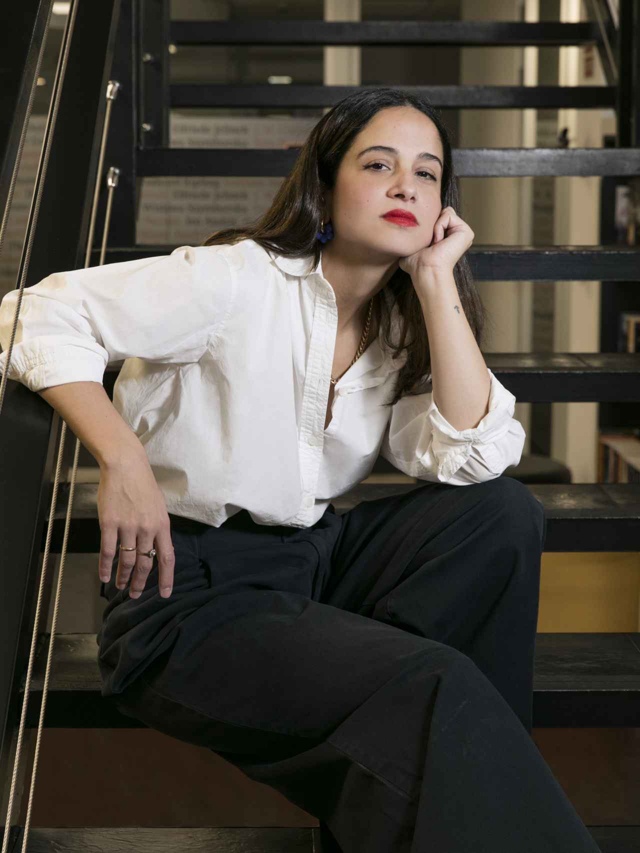 Retrato de Ana Jarén, ilustradora de Escritoras.