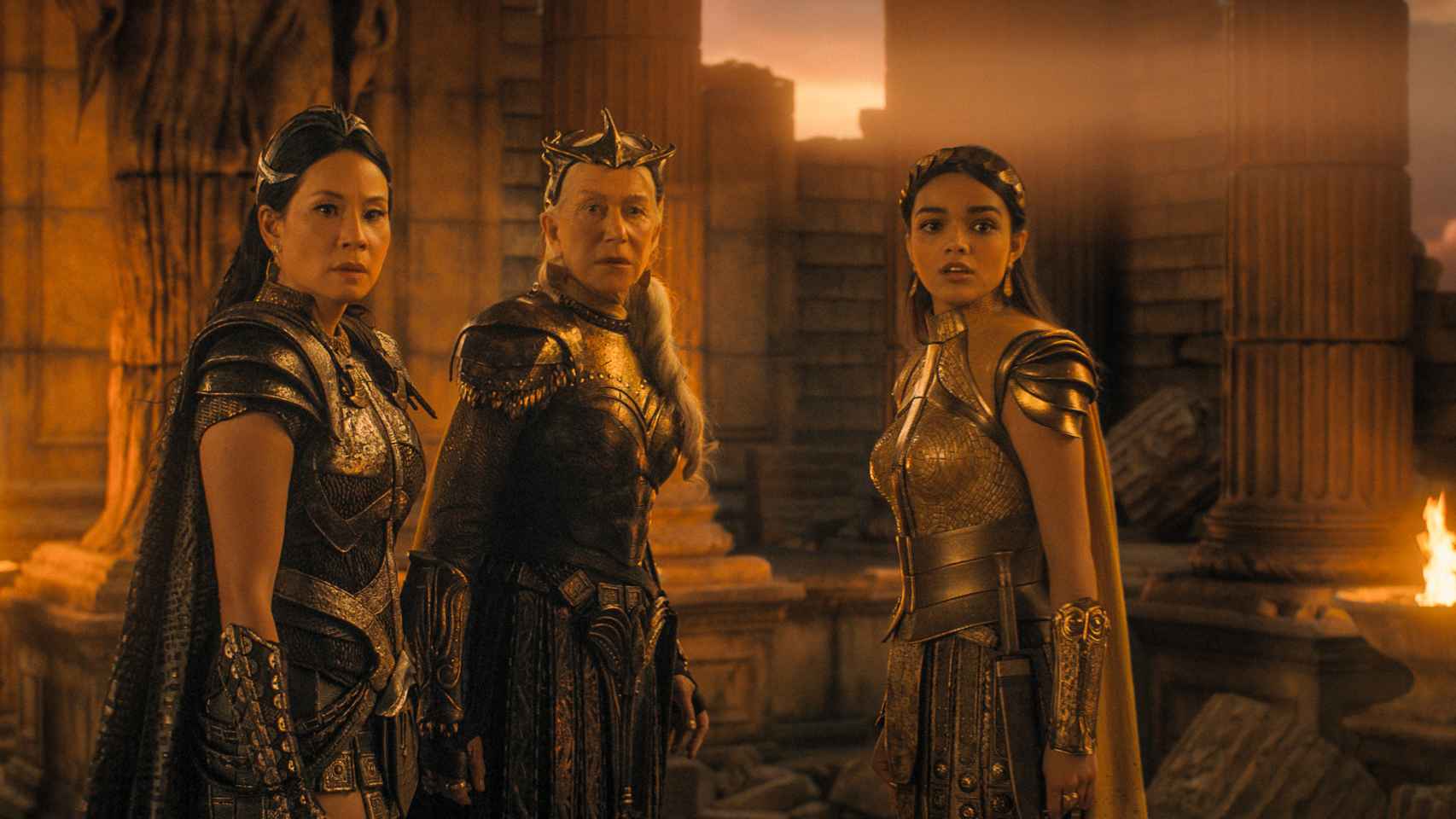 Las hijas de Atlas en '¡Shazam! La furia de los dioses'