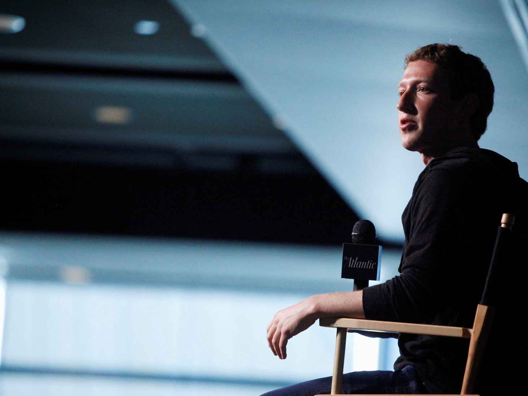 Mark Zuckerberg, consejero delegado de Meta Platforms, en un evento de Atlantic Magazine en Washington (Estados Unidos).