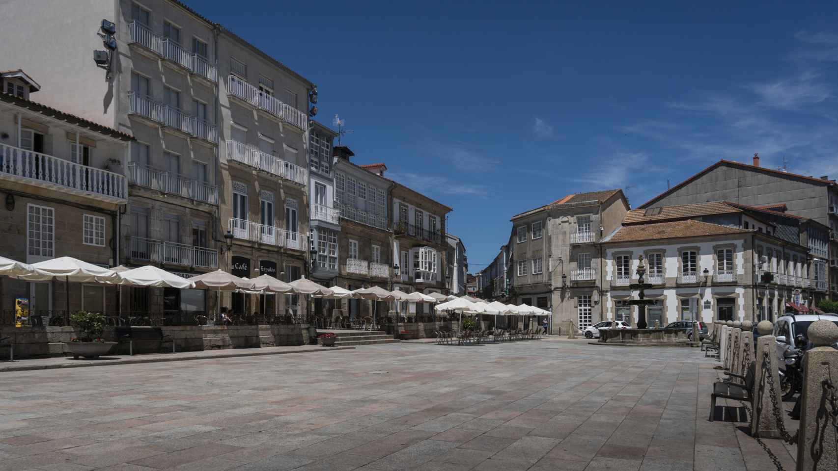 Plaza de Celanova, en Ourense