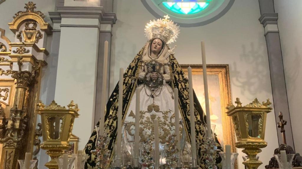 La Virgen del Carmen Doloroso.