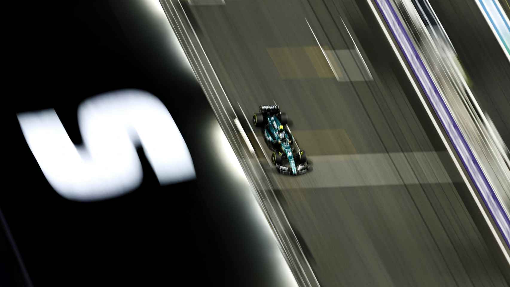Alonso, en el circuito de Yeda.