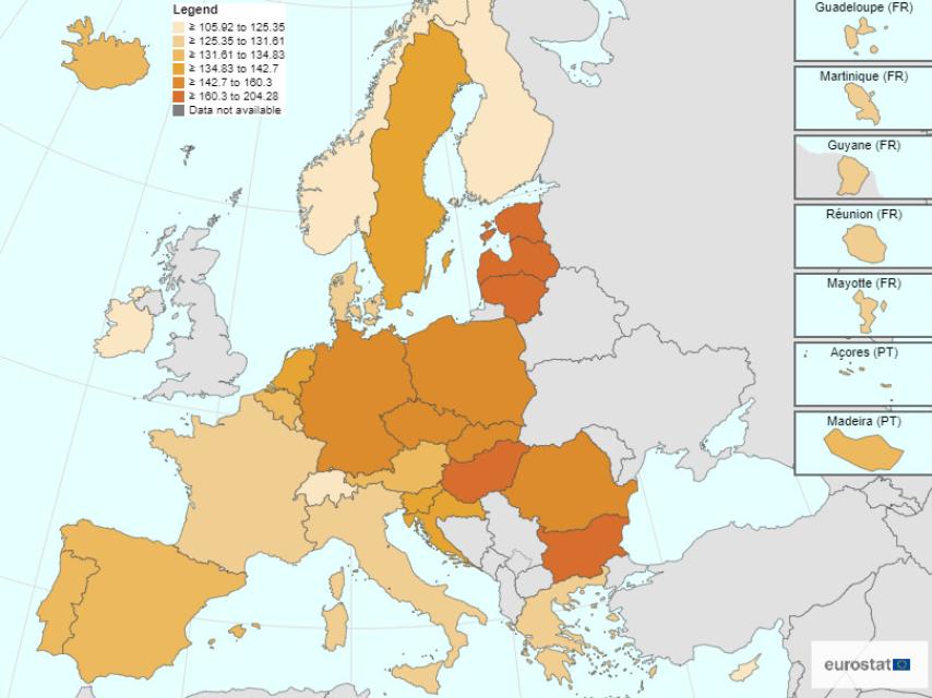 Herramienta de seguimiento de precios de los alimentos de Eurostat