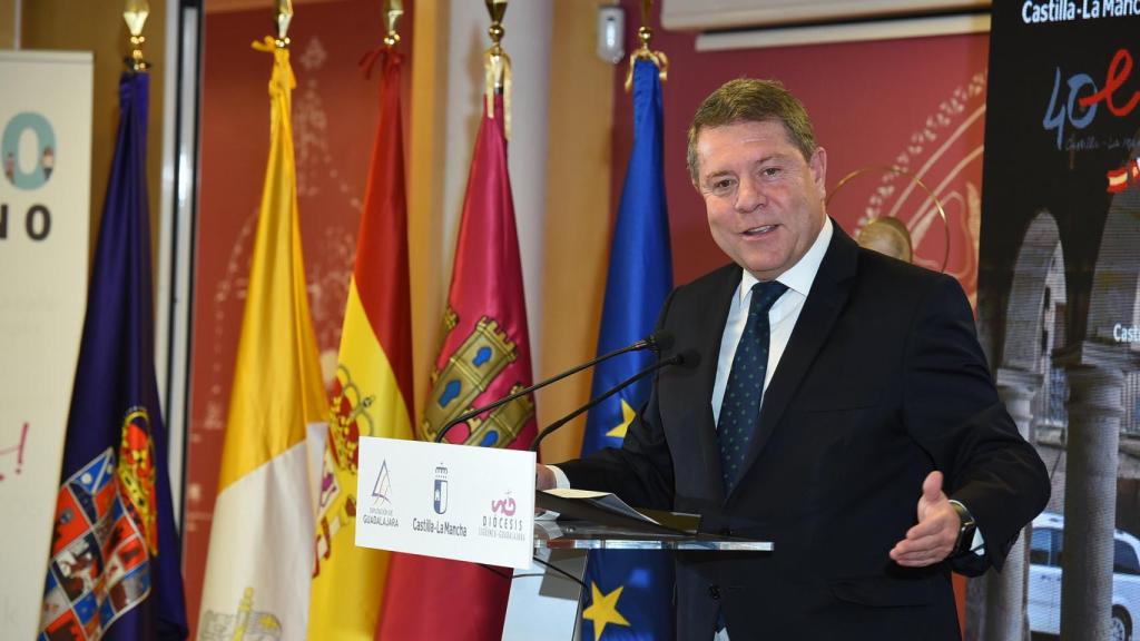 Emiliano García-Page, presidente de Castilla-La Mancha. Foto: JCCM.