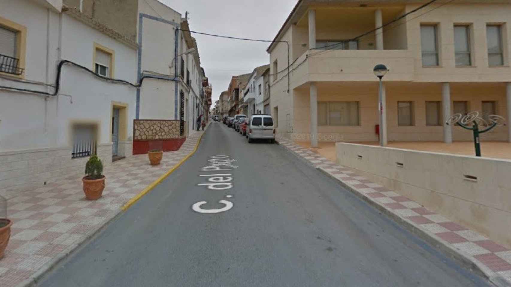 La calle del Pozo de Ontur (Albacete). Imagen de Google Maps.