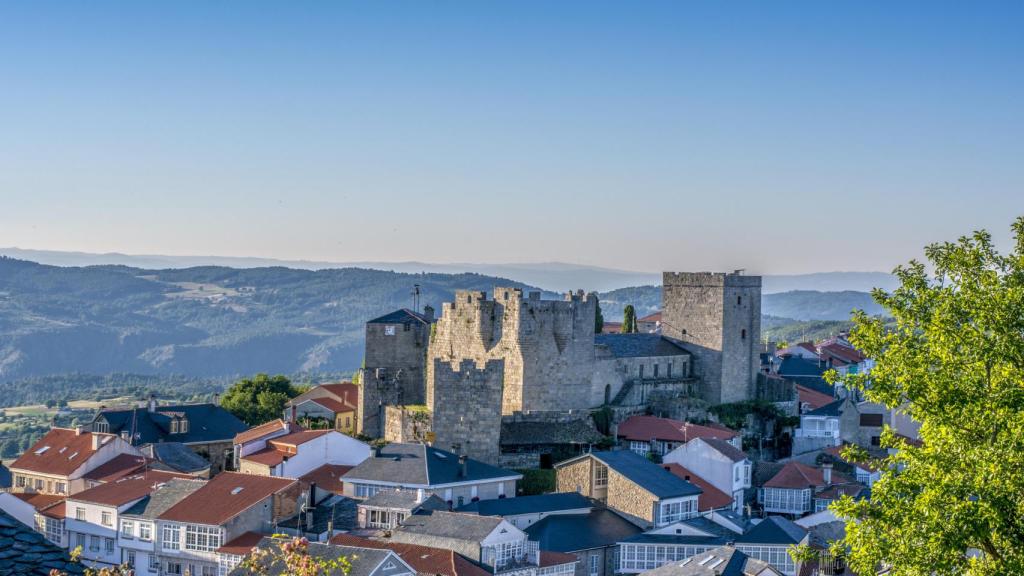 Panorámica de Castro Caldelas, en Ourense