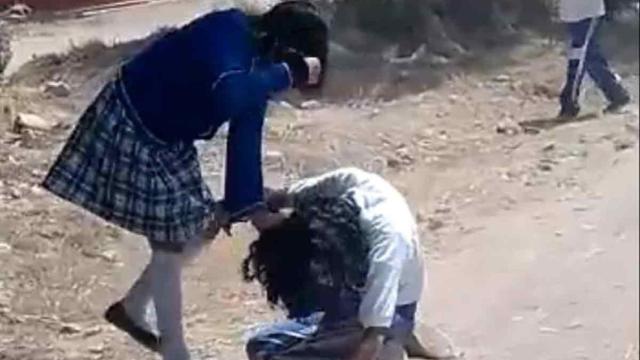 Imágenes de la agresión fatal a Norma Lizbeth, grabadas por sus compañeros.