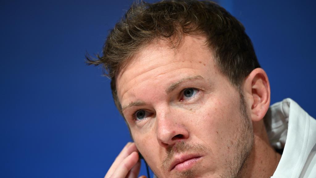 Julian Nagelsmann, en una rueda de prensa del Bayern.