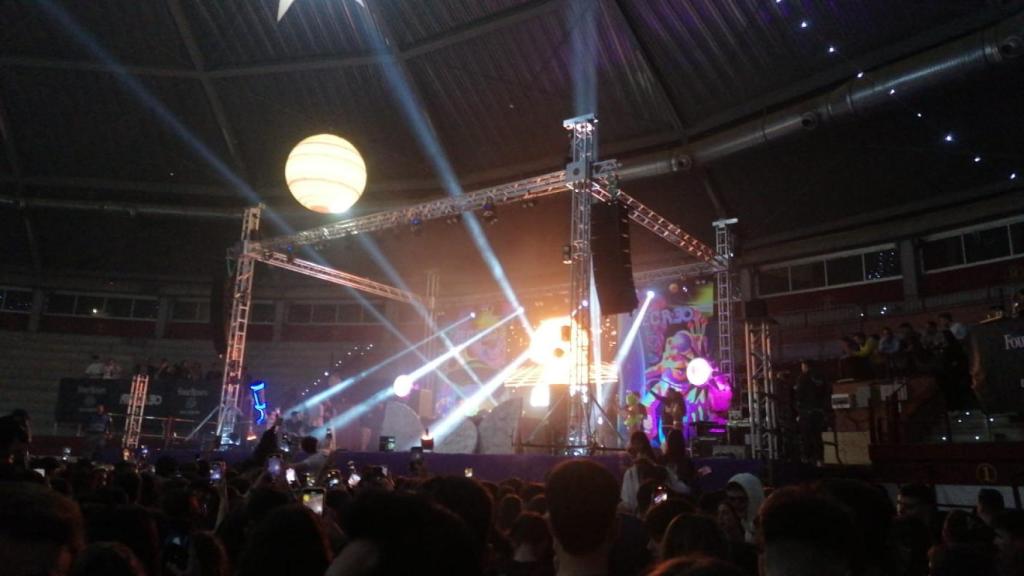 Imagen de la fiesta de Recreo en la plaza de Toros de La Flecha