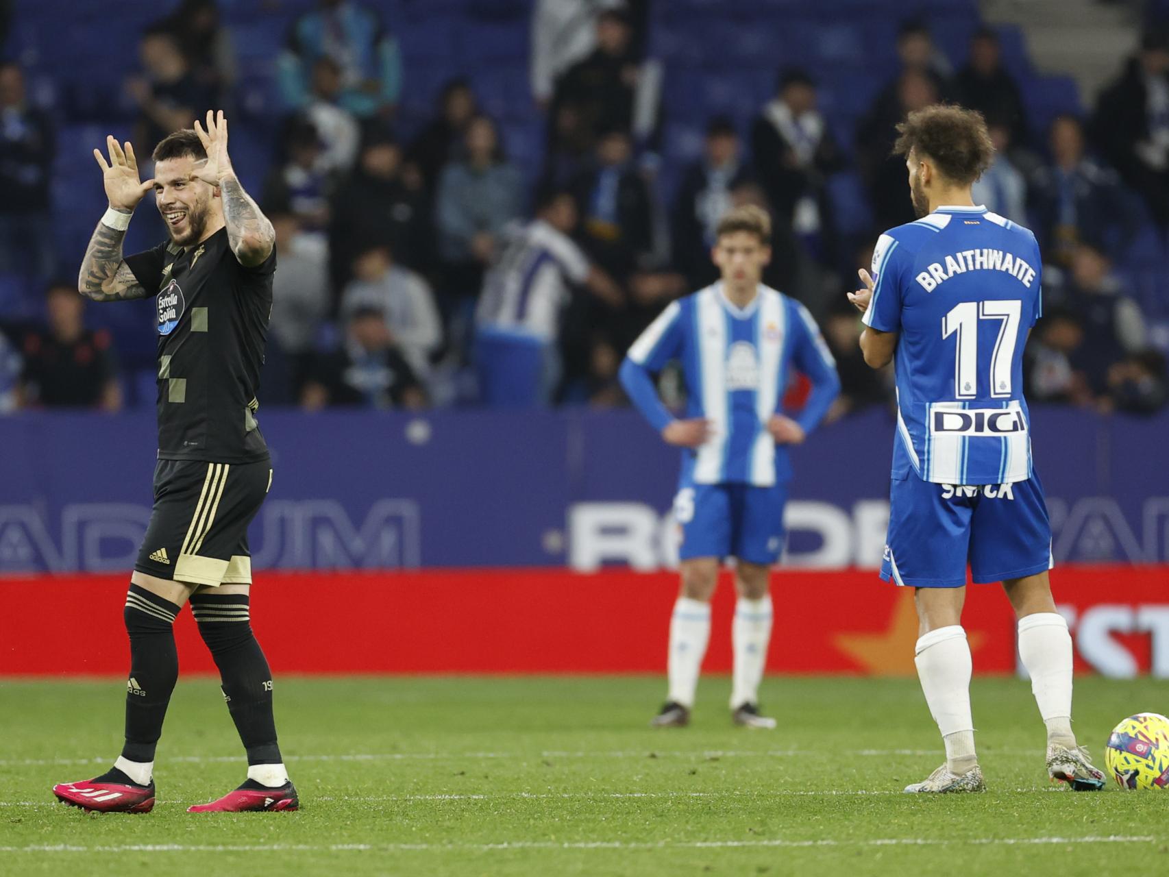 Estadísticas de rcd espanyol contra celta de vigo