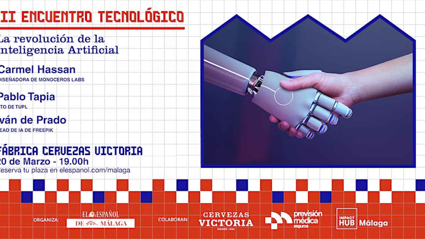 Cartel del XII Encuentro Tecnológico de EL ESPAÑOL de Málaga.