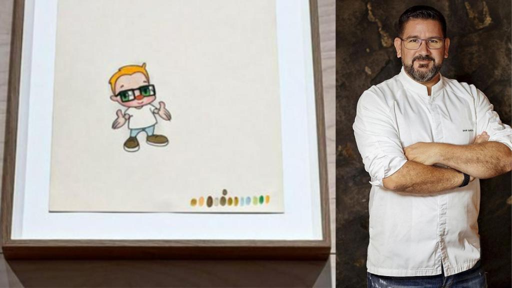 El guiño al chef malagueño Dani García en la exposición de Javier Calleja que no puedes perderte