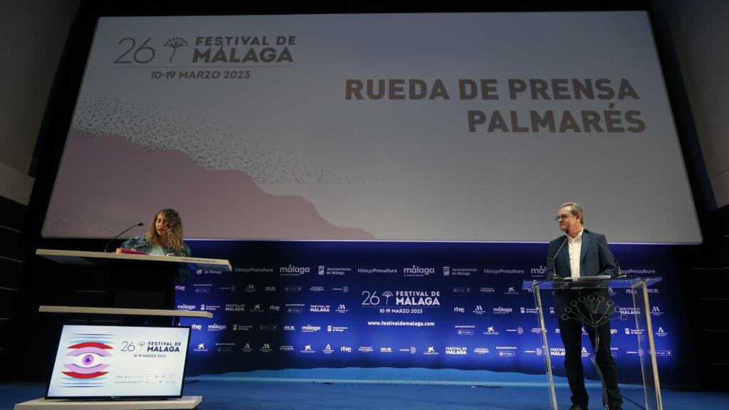 Lectura de los premios de la 26 edición del Festival de Cine de Málaga.