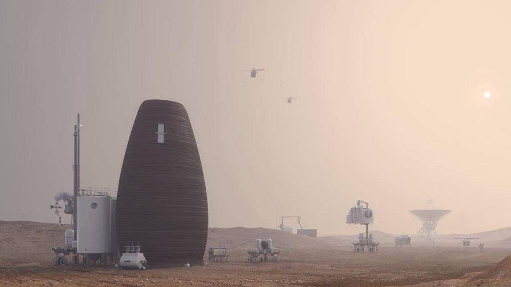 Casa marciana impresa en 3D