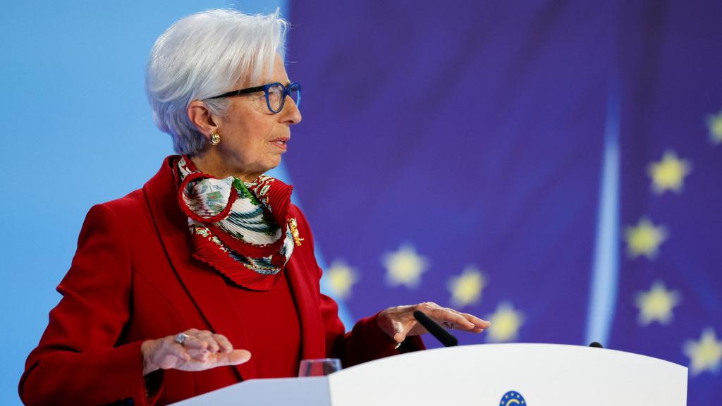 La presidenta del BCE, Christine Lagarde