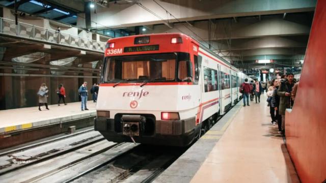 Convoy de Cercanías Renfe.