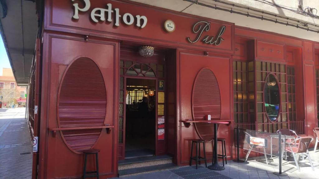 Pub Patton de Valladolid donde se ha producido el robo.