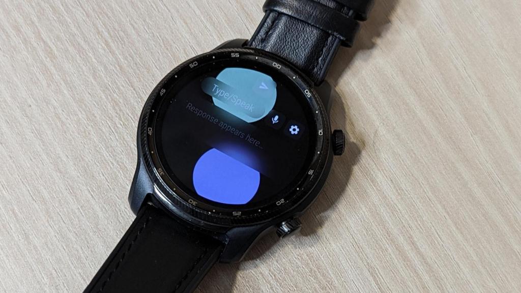 ChatGPT en un reloj Wear OS, usando WearGPT