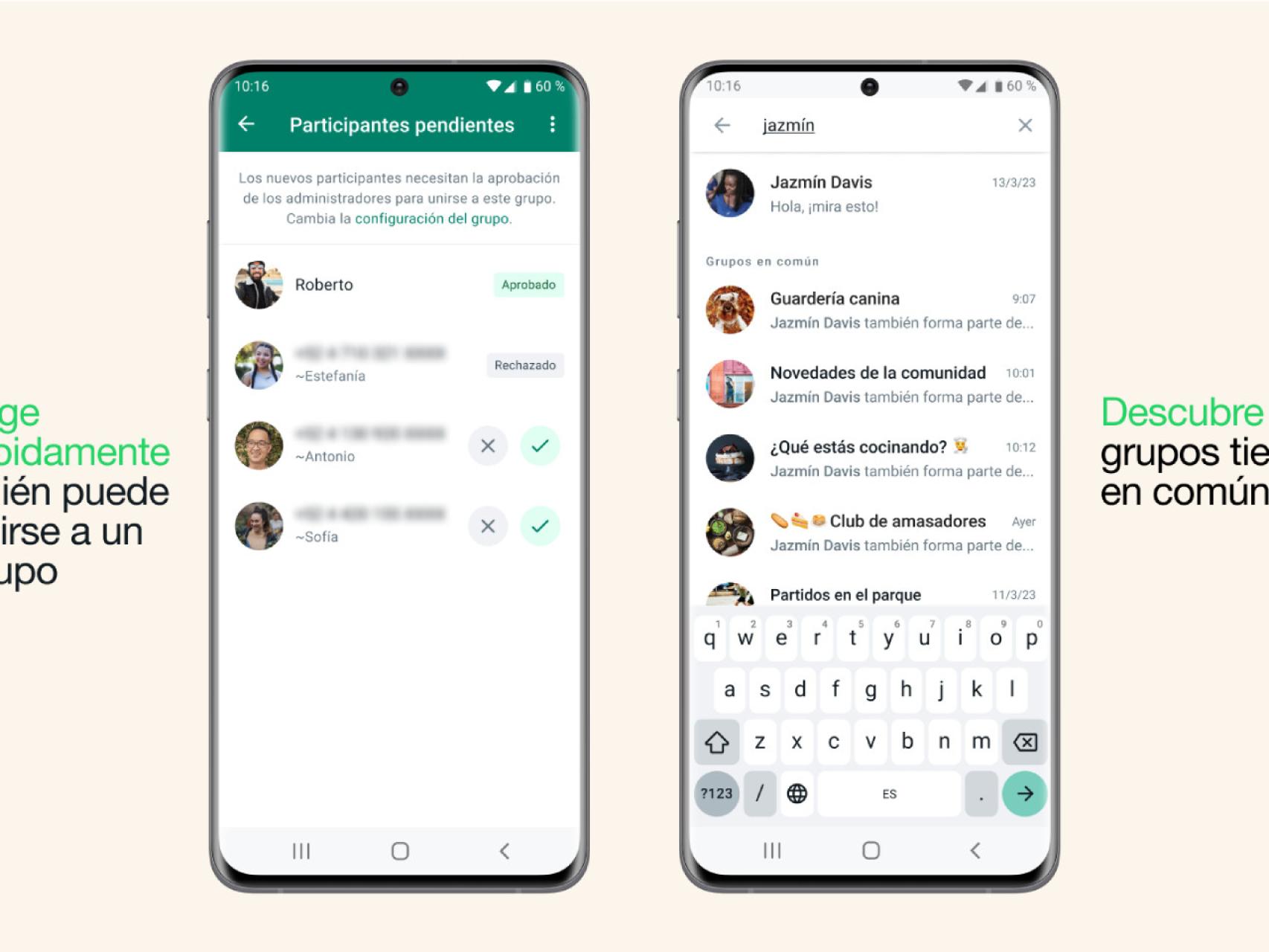 WhatsApp ahora te deja escoger quién entra en un grupo y cotillear los  chats en común con un contacto