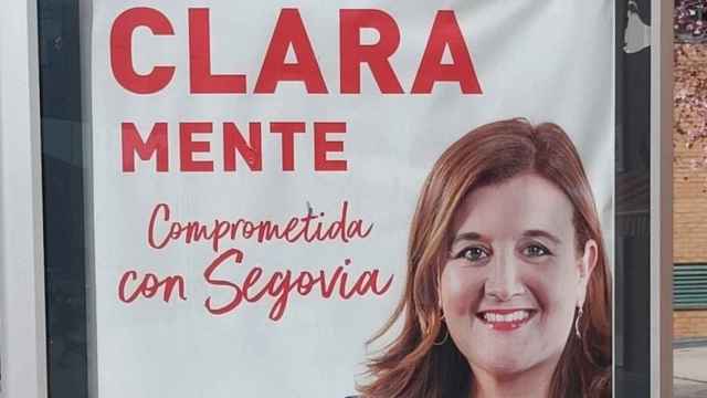 Campaña de la actual alcaldesa de Segovia, Clara Martín