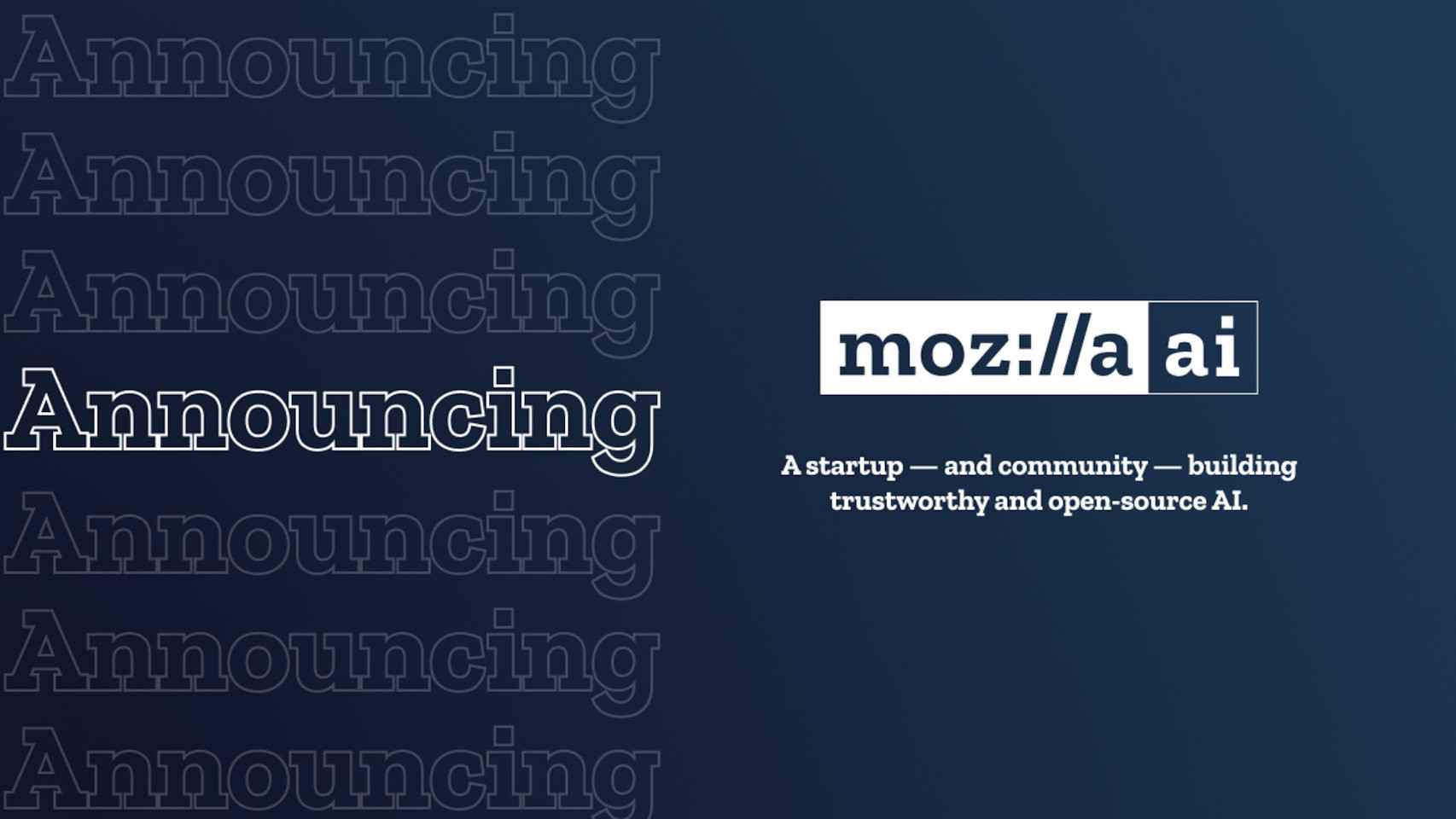 Mozilla.ai creará una Inteligencia Artificial de código abierto