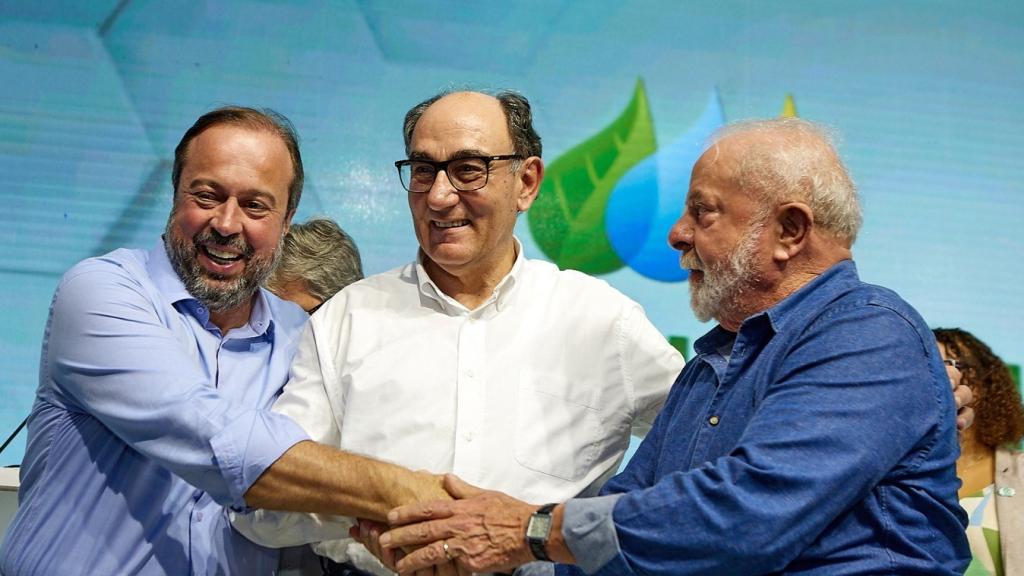 El presidente de Iberdrola, Sanchez Galán, se reúne con el presidente de Brasil, Lula da Silva