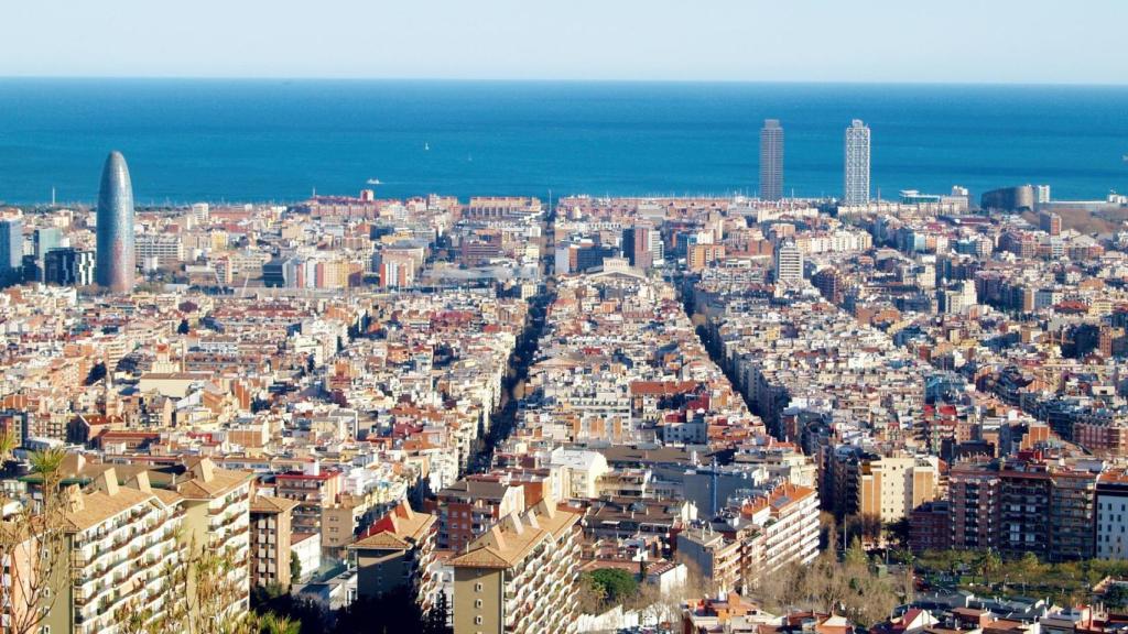 Vista de Barcelona.