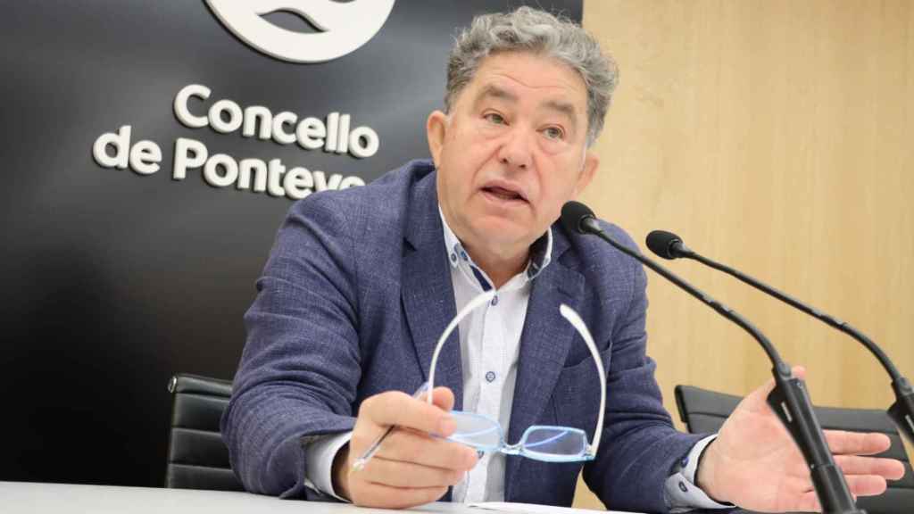 Miguel Anxo Fernández Lores, alcalde de Pontevedra.