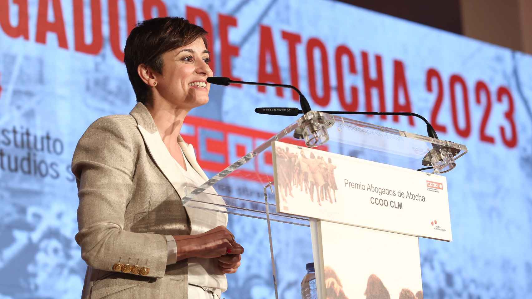 Isabel Rodríguez, ministra y portavoz del Gobierno de España. Foto: Óscar Huertas.