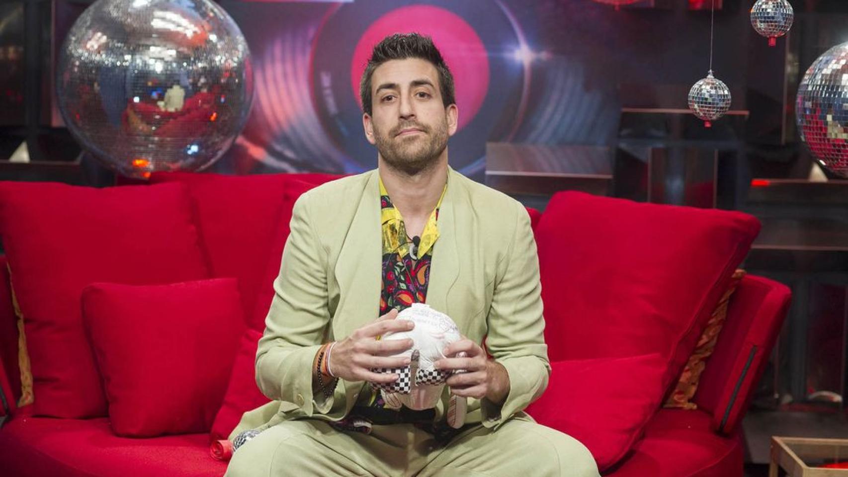 Igor Basurko en el confesionario de 'Gran Hermano 14'.