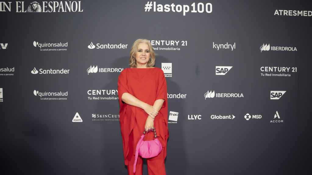 Rosa Tous en el photocall de la gala 'Top 100 Mujeres Líderes'