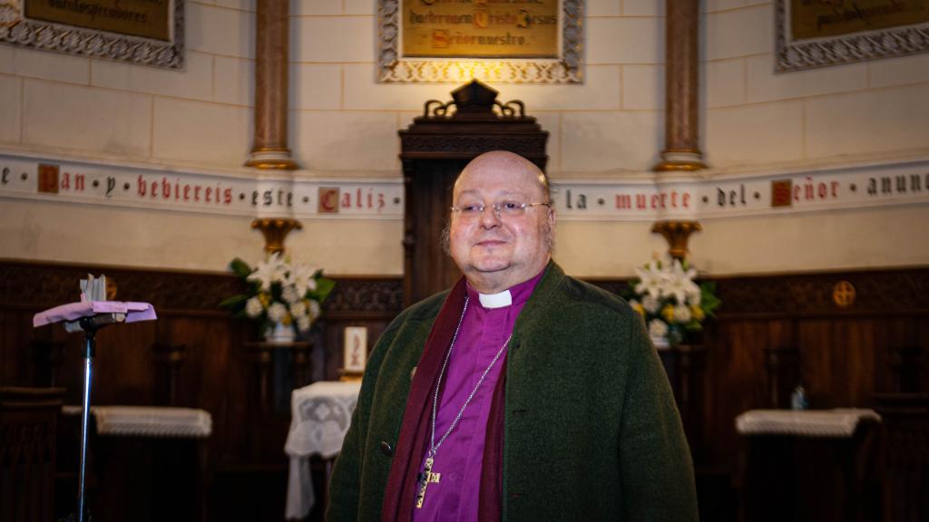 Carlos López, obispo presidente de la Iglesia Española Reformada Episcopal de la Comunión Anglicana.